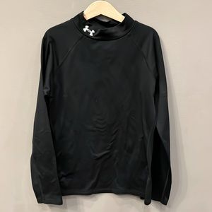 Under Armour youth cold gear long sleeve mock- black- excellent condition